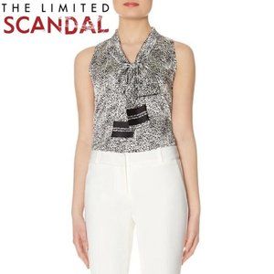 Women's The Limited Scandal Collection Sleeveless Top Size Large